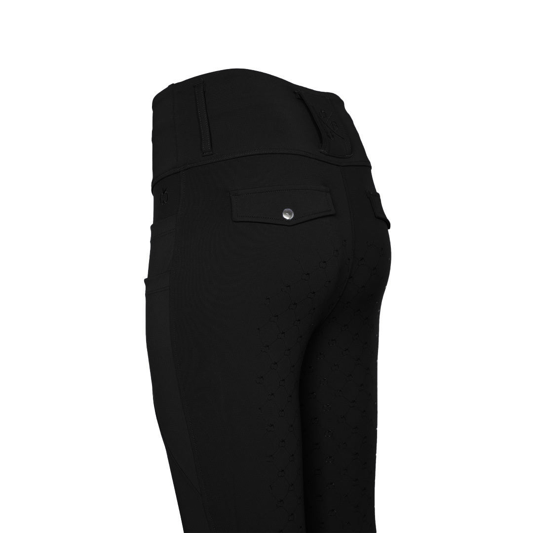 Dapplebay Essential Silicone Full Seat Tights-Black