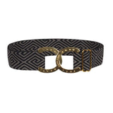 Dapplebay Horse Shoe Belt- Key-Graphite - Breeches.com - Flyclothing LLC