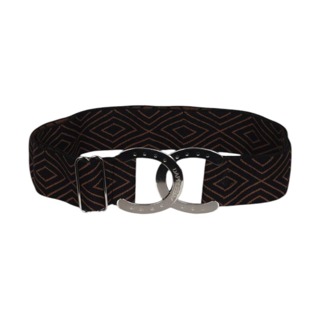 Dapplebay Horse Shoe Belt- Diamond-Black - Breeches.com - Flyclothing LLC