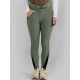 Dapplebay Sport Silicone Knee Patch Breeches-Rosemary - Breeches.com - Flyclothing LLC