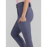 Dapplebay Sport Silicone Knee Patch Breeches-Purple Dusk - Breeches.com - Flyclothing LLC
