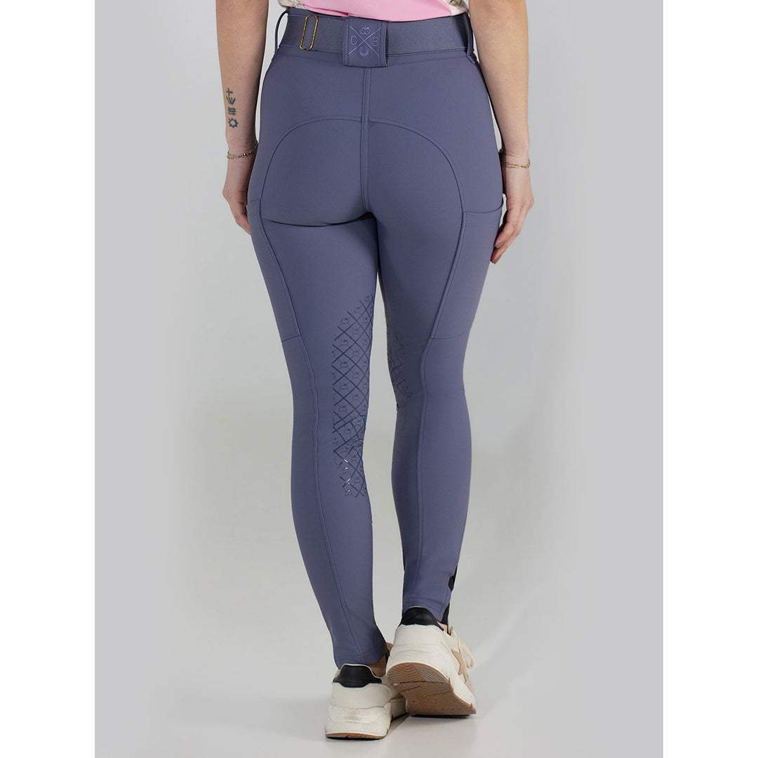 Dapplebay Sport Silicone Knee Patch Breeches-Purple Dusk - Breeches.com - Flyclothing LLC