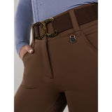 Dapplebay Hybrid Silicone Full Seat Breeches-Chestnut - Breeches.com - Flyclothing LLC