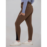 Dapplebay Hybrid Silicone Full Seat Breeches-Chestnut - Breeches.com - Flyclothing LLC
