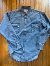 Rockmount Men's Denim Classic Quarter Horse Western Shirt - Rockmount Clothing - Flyclothing LLC