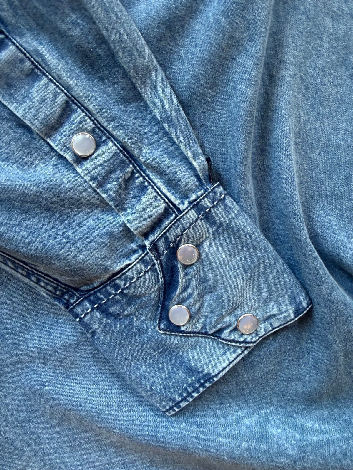 Rockmount Men's Denim Classic Quarter Horse Western Shirt - Rockmount Clothing - Flyclothing LLC