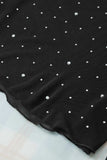 Rhinestone Round Neck Long Sleeve Blouse - Trendsi - Flyclothing LLC