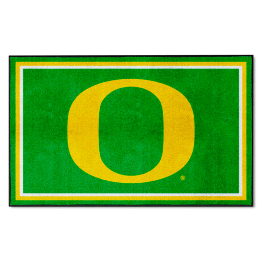 Oregon Ducks 4ft. x 6ft. Plush Area Rug - Oregon