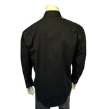 Rockmount Ranch Wear Men's Black Quarter Horse Pima Cotton Western Shirt - Rockmount Clothing - Flyclothing LLC