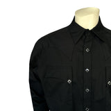 Rockmount Ranch Wear Men's Black Quarter Horse Pima Cotton Western Shirt - Rockmount Clothing - Flyclothing LLC