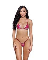 Roma Costume 2PC Iridescent Foil Bikini Set - Roma Costume - Flyclothing LLC