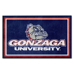 Gonzaga Bulldogs 4ft. x 6ft. Plush Area Rug - Gonzaga