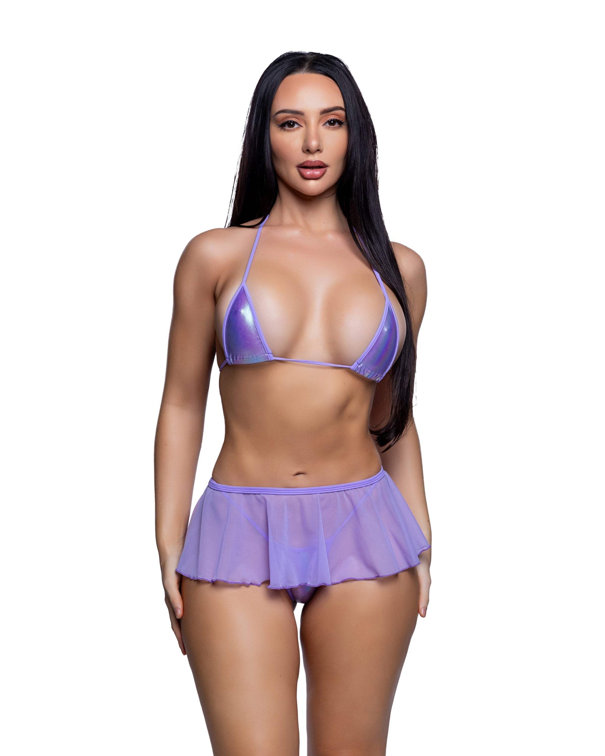 Roma Costume Mesh Flutter Skirt - Roma Costume - Flyclothing LLC