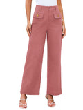 High Waist Wide Leg Pants - Trendsi - Flyclothing LLC