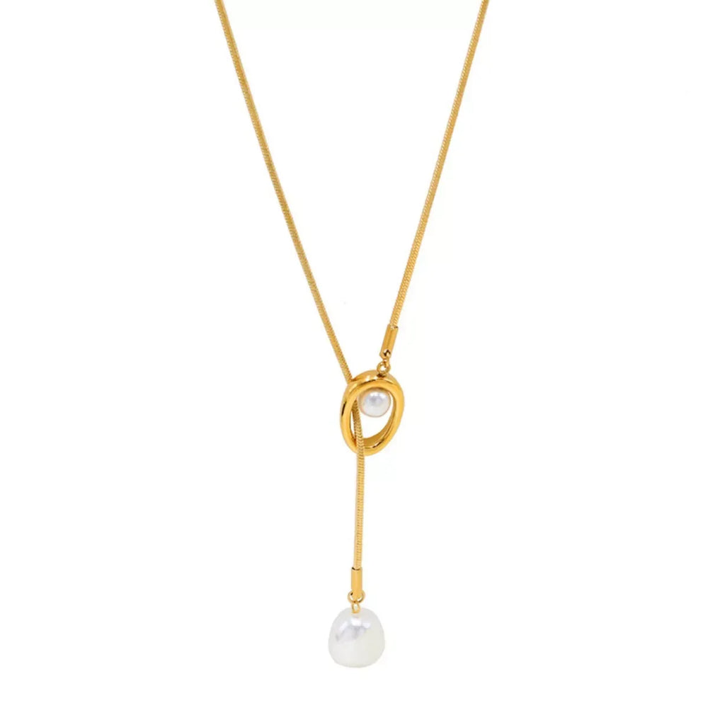 Pearl Pendant Necklace - Trendsi - Flyclothing LLC