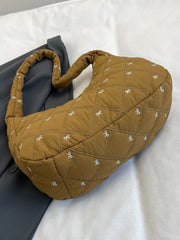 Bow Polyester Shoulder Bag - Trendsi