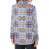 Baha Ranch Blues Talavera Women's Blazer - Baha Ranch Western Wear - Flyclothing LLC