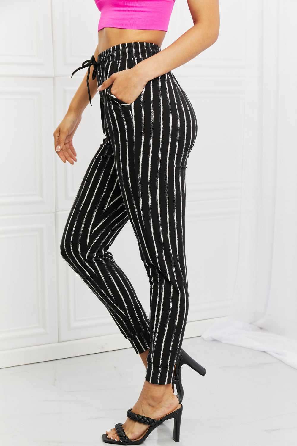 Leggings Depot Stay In Full Size Joggers - Trendsi - Flyclothing LLC