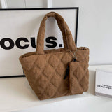 Polyester Medium Tote Bag - Trendsi - Flyclothing LLC
