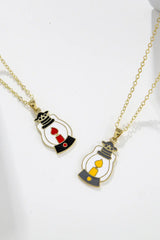 Two-Piece Halloween Theme Necklace Set - Trendsi - Flyclothing LLC