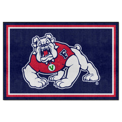 Fresno State Bulldogs 5ft. x 8 ft. Plush Area Rug - Fresno State