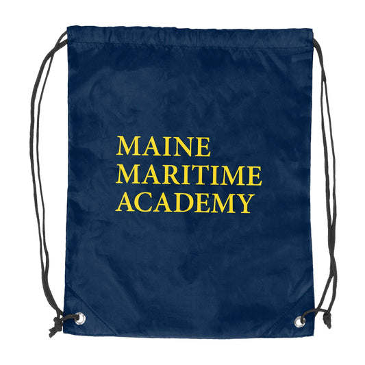 Maine Maritime Academy Cruise Back Sack - Logo Brands - Flyclothing LLC