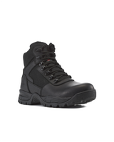 Kiwi Rugged Black Full Grain Leather Mid-Cut 6" Composite Toe Zipped Waterproof Tactical Boots [68100] - Kiwi - Flyclothing LLC