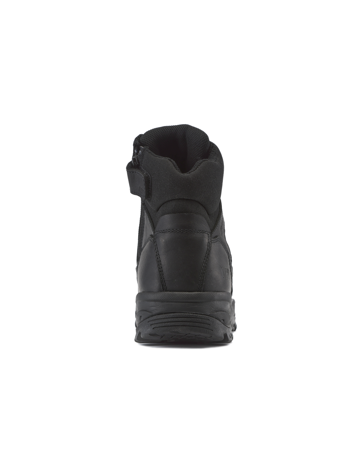 Kiwi Rugged Black Full Grain Leather Mid-Cut 6" Zipped Waterproof Tactical Boots [63100] - Kiwi - Flyclothing LLC