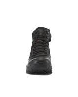 Kiwi Rugged Black Full Grain Leather Mid-Cut 6" Zipped Waterproof Tactical Boots [63100] - Kiwi - Flyclothing LLC