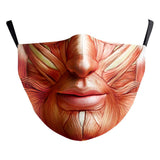 Halloween Clown Funny Horror Creative Double-layer Dust Mask - My Store - Flyclothing LLC
