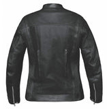 Sophie - Women's Leather Motorcycle Jacket - Unik Just for Bikers - Flyclothing LLC