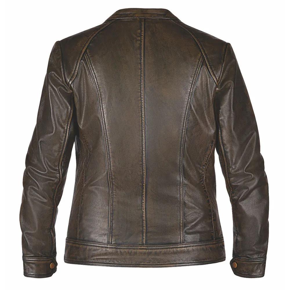 Penny - Ladies Premium Leather Jacket - Unik Just for Bikers - Flyclothing LLC