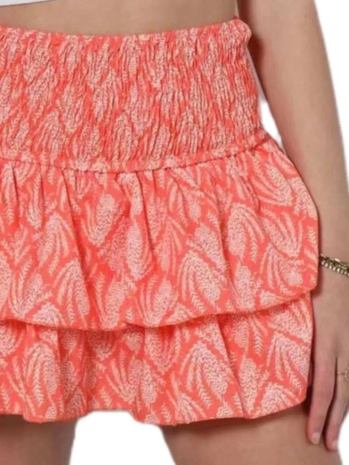 Layered Mini Skirt - Trendsi - Flyclothing LLC