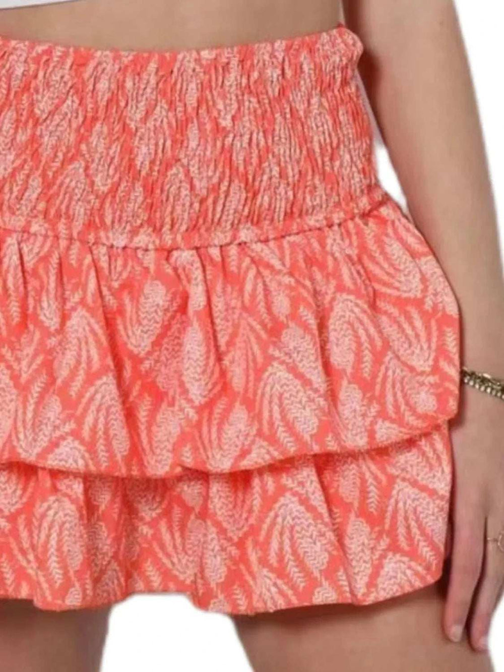 Layered Mini Skirt - Trendsi - Flyclothing LLC