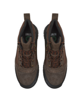 Kiwi Trek Brown Suede/Nylon 5" Steel Toe Water Resistant Work Boots [63400] - Kiwi - Flyclothing LLC