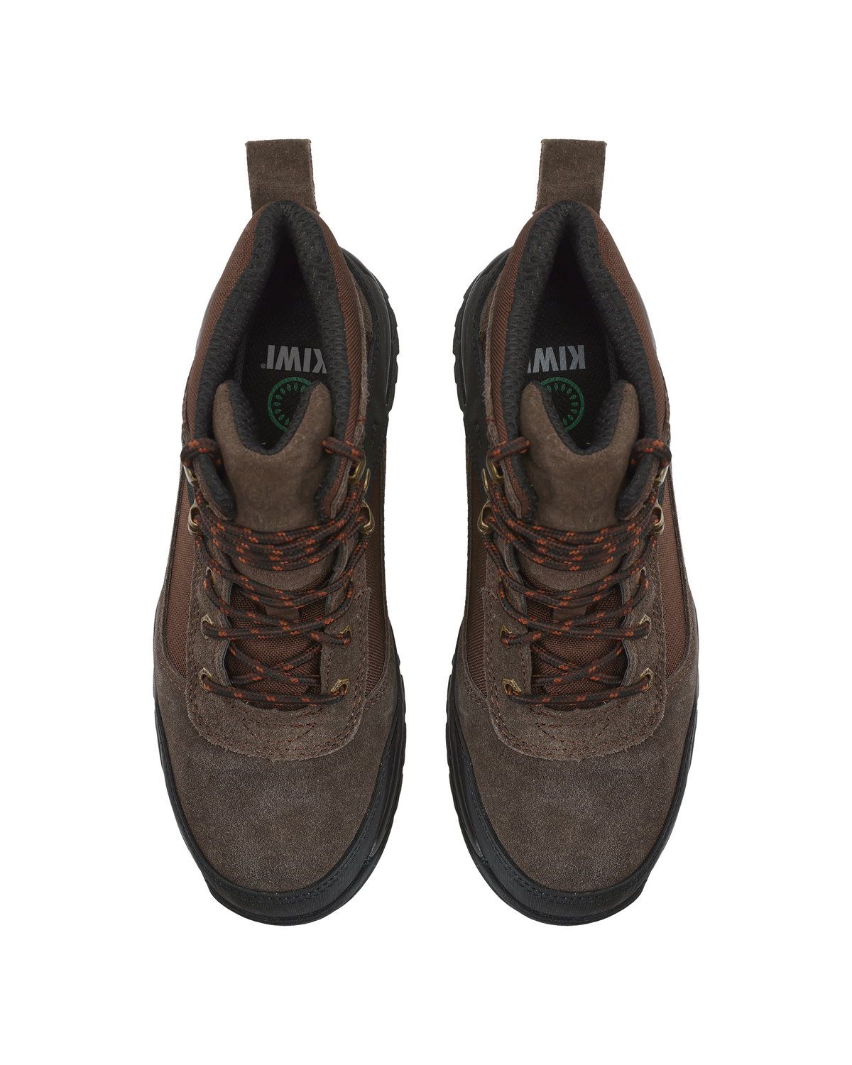 Kiwi Trek Brown Suede/Nylon 5" Composite Toe Water Resistant Work Boots [68500] - Kiwi - Flyclothing LLC