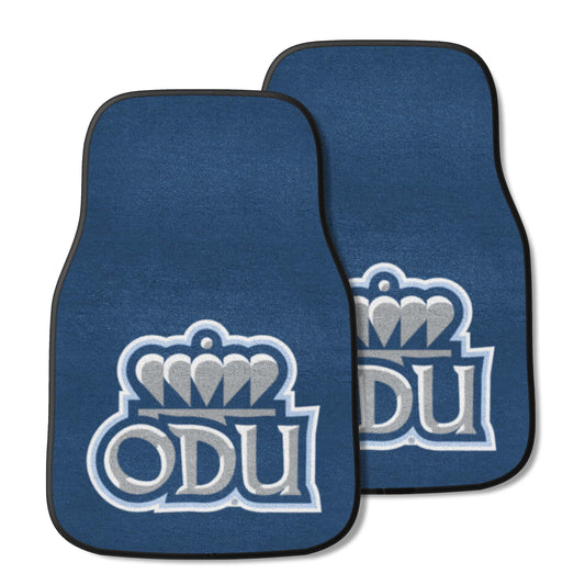 Old Dominion Monarchs Front Carpet Car Mat Set - 2 Pieces - Old Dominion