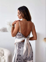 Printed Cami and Wide Leg Pants Set - Trendsi - Flyclothing LLC