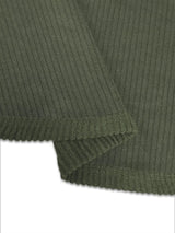 Hooded Corduroy Button-Down Jacket - Trendsi - Flyclothing LLC