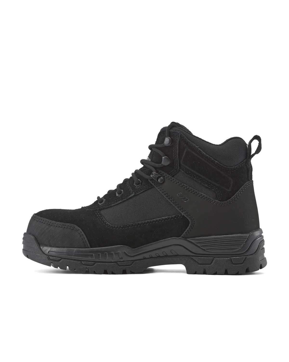 Kiwi Trek Black Suede/Nylon 5" Steel Toe Water Resistant Work Boots [63500] - Kiwi - Flyclothing LLC