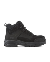 Kiwi Trek Black Suede/Nylon 5" Composite Toe Water Resistant Work Boots [68600]