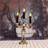 Halloween Three candles skeletons decoration - My Store - Flyclothing LLC