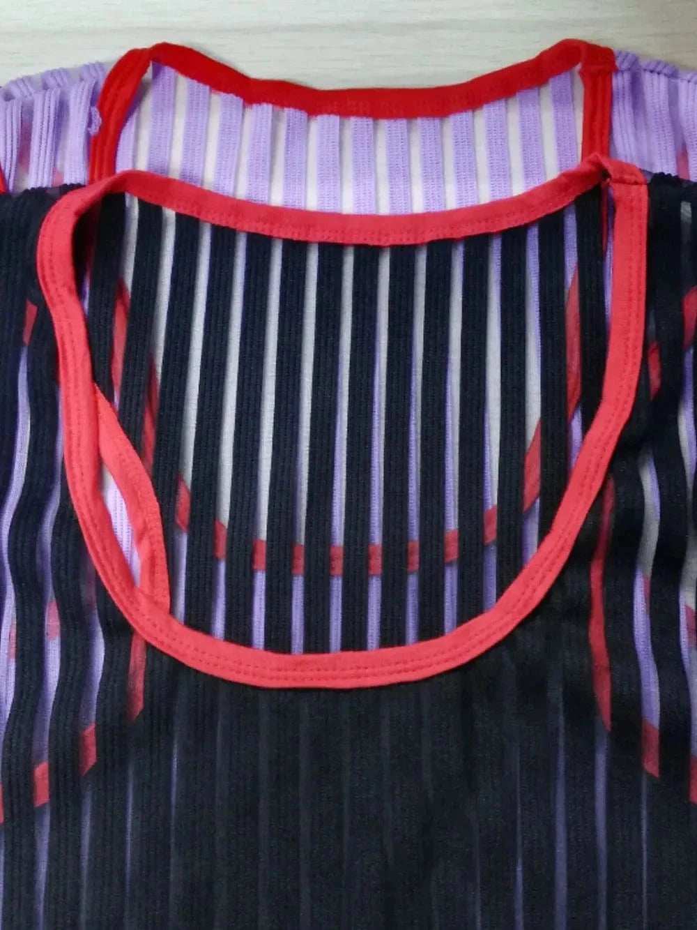 Men's Striped Round Neck Tank - Trendsi - Flyclothing LLC