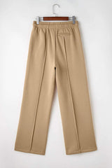 Drawstring Wide Leg Pants with Pockets - Trendsi - Flyclothing LLC