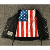 American Woman - Ladies USA Flag Liner Vest