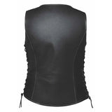 American Woman - Ladies USA Flag Liner Vest - Unik Just for Bikers - Flyclothing LLC