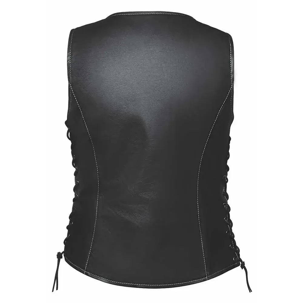 American Woman - Ladies USA Flag Liner Vest - Unik Just for Bikers - Flyclothing LLC