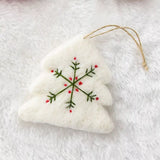 Christmas Felt Snowflake Ornament - Trendsi - Flyclothing LLC