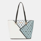 Nicole Lee USA 3-Piece Color Block Handbag Set - Trendsi - Flyclothing LLC