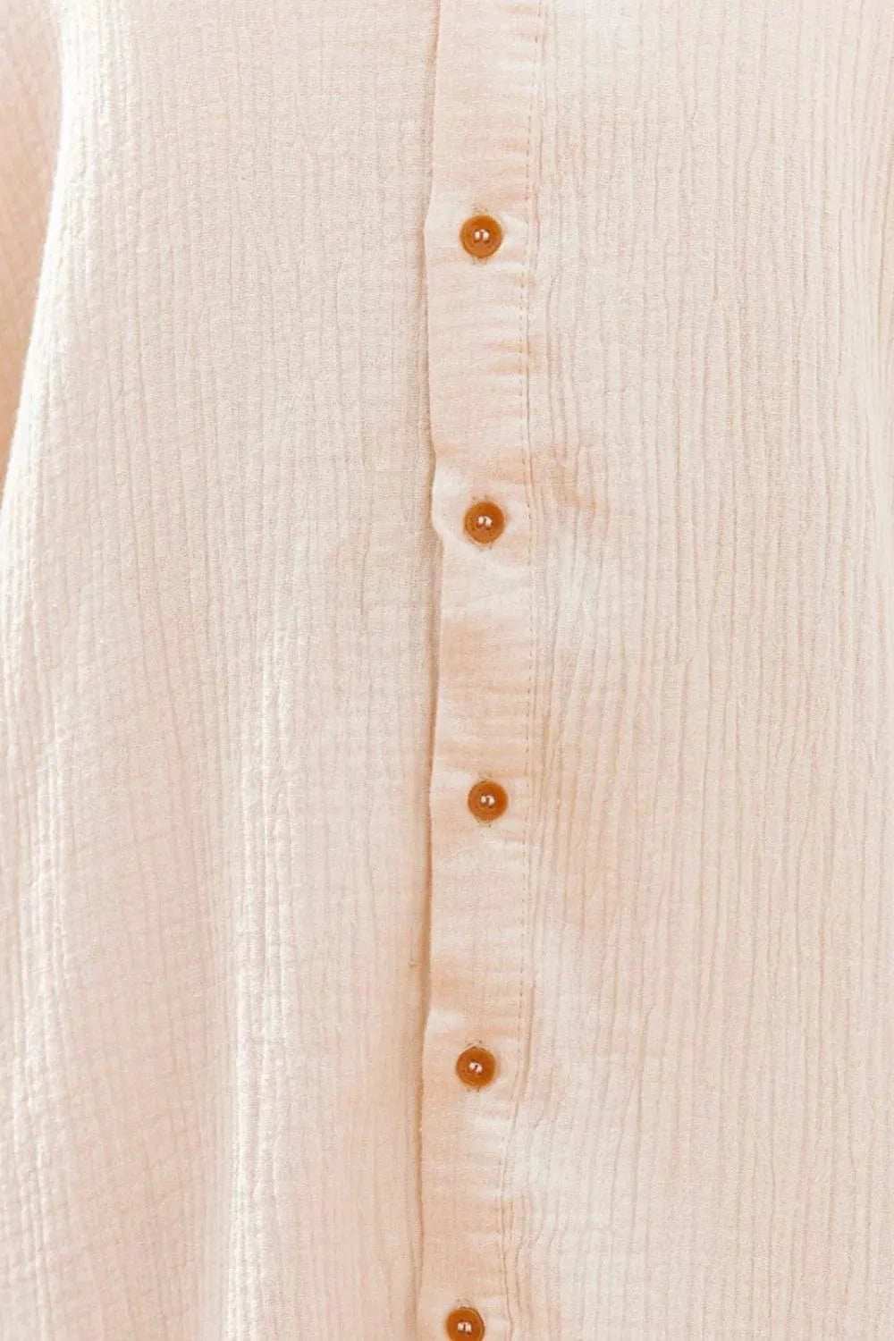 Button Down Short Sleeve Midi Shirt Dress - Trendsi - Flyclothing LLC